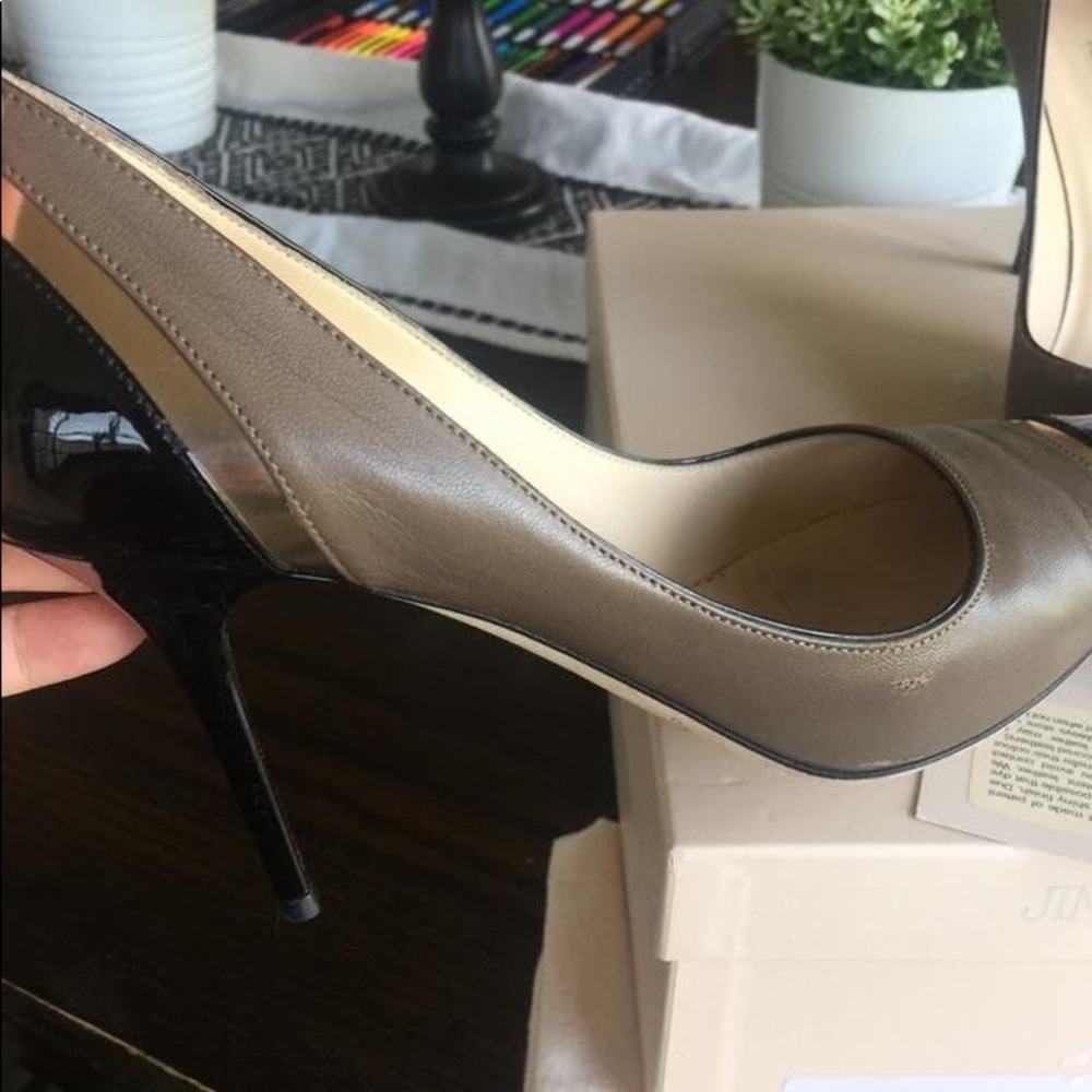 Jimmy Choos Size 39 Lilo Cap Toe - Picture 6 of 6